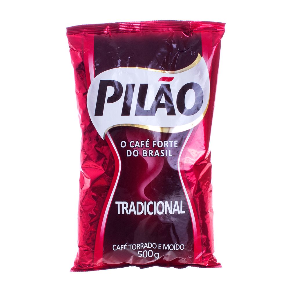 Café Pilão Sabor Tradicional fardo fechado com 10 pacotes